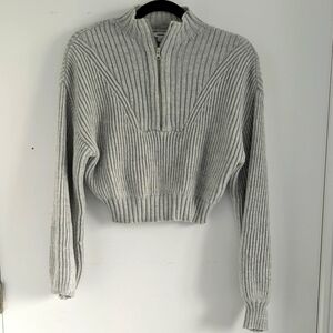Garage '80s Mock Neck Sweater